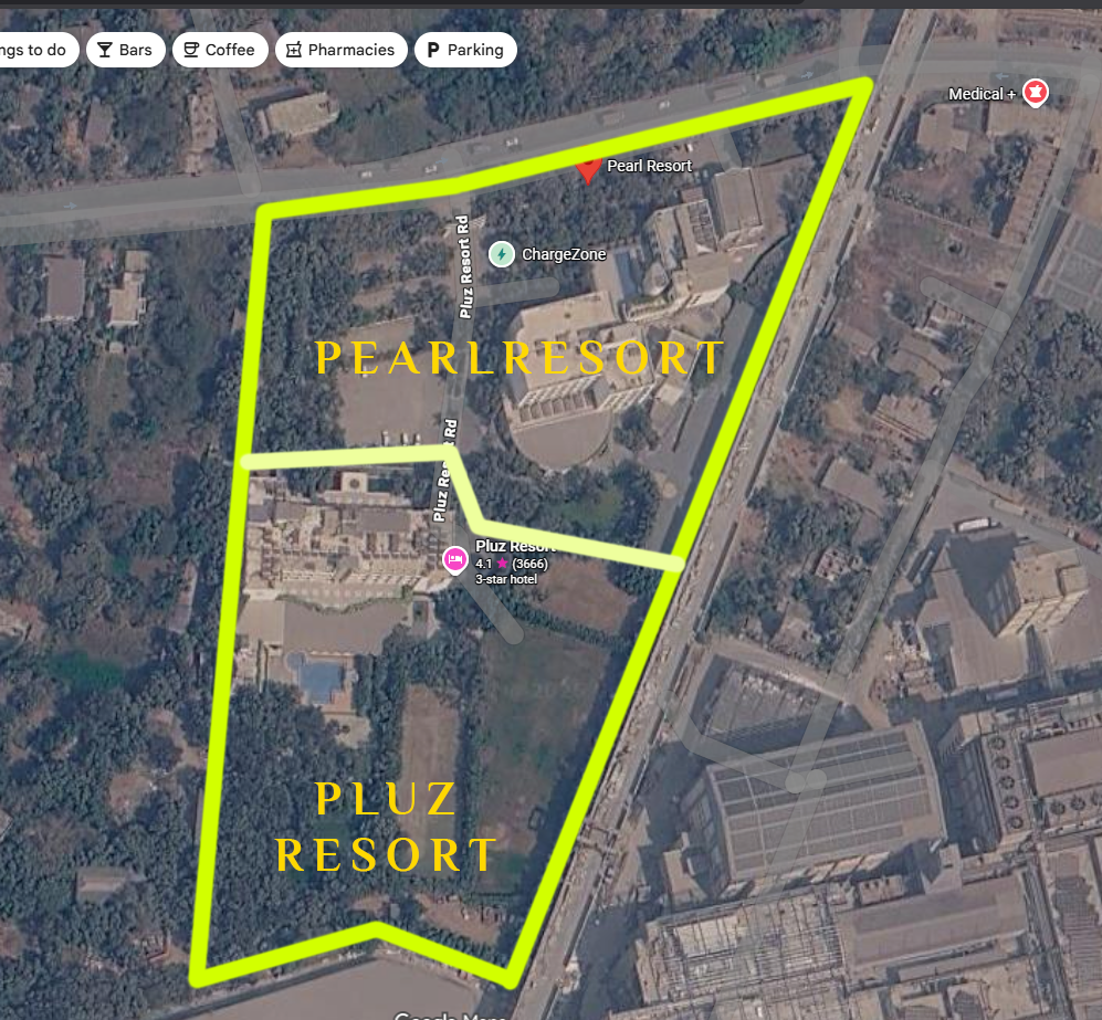 Resort Map Layout